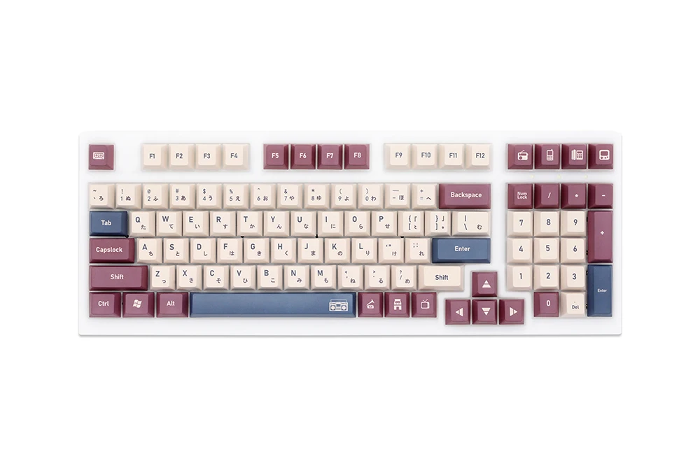 tintura sub keycap conjunto grosso pbt para
