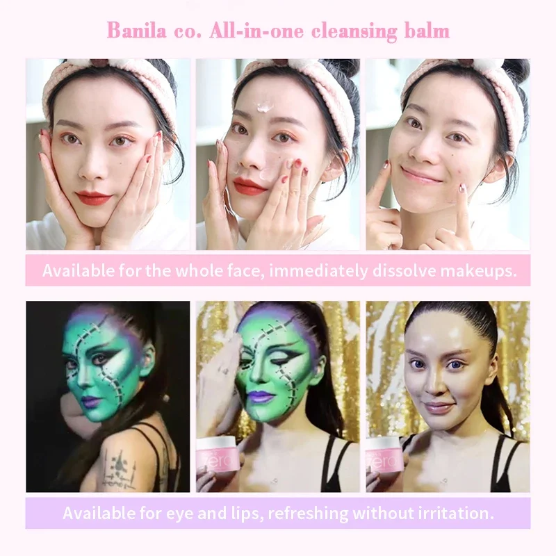 Korea Cosmetic Skin Face Make Up Cleansing Balm Makeup Remover Clean Pore Cleanser Skincare Cleaner 100ml Korean Cleanser 3