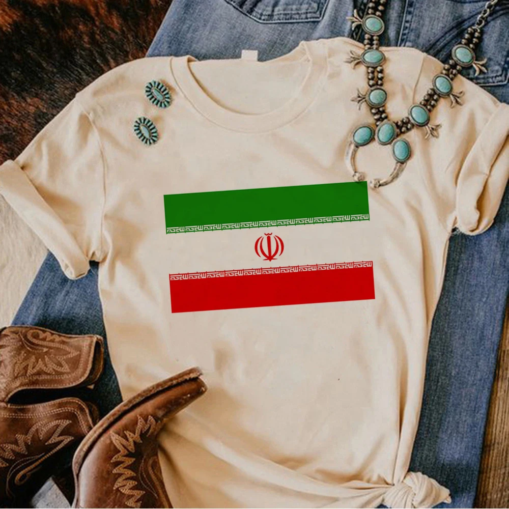 

Iran t-shirts women Japanese anime t shirt female comic y2k designer clothes
