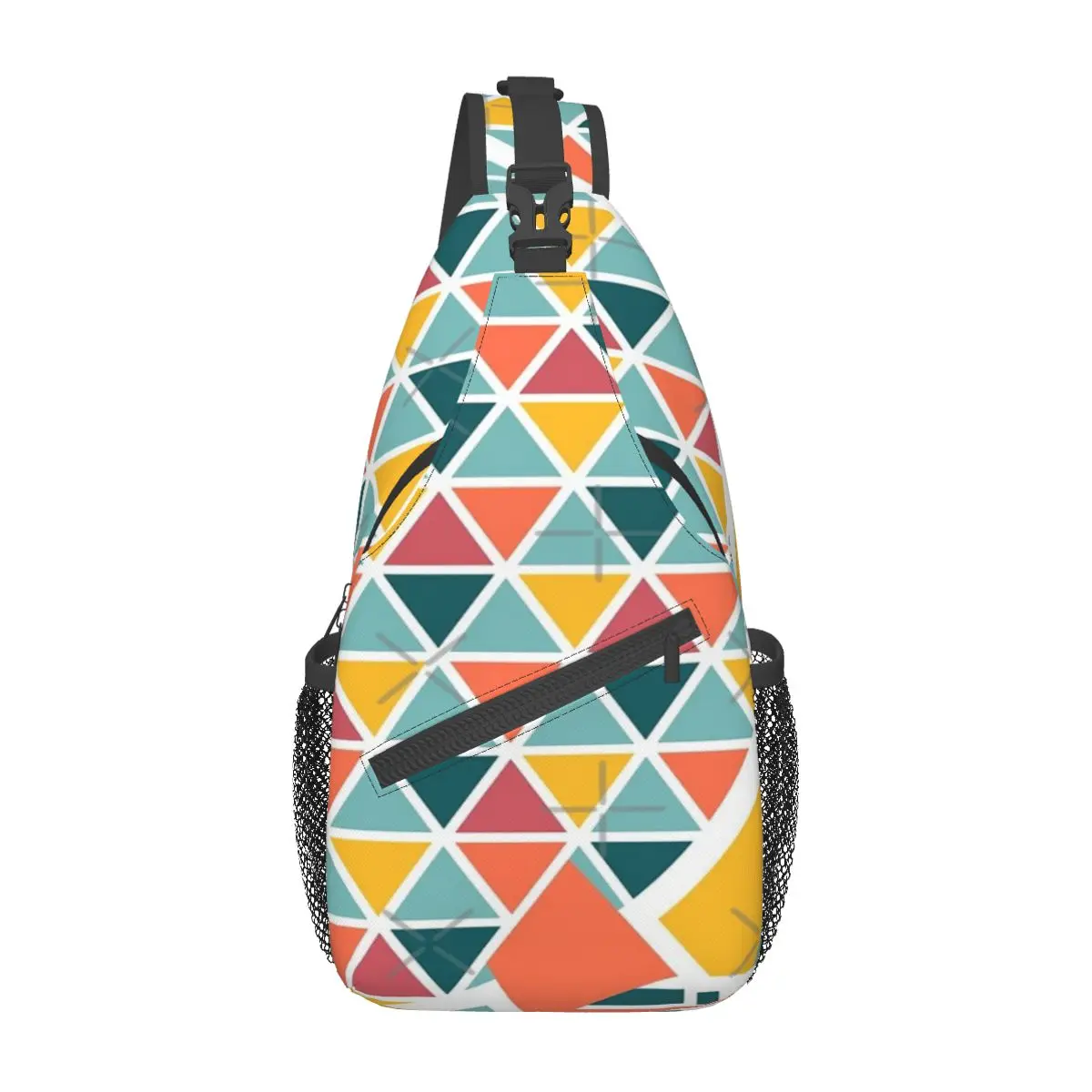 

Epcot '82 Chest Bag Modern With Zipper Mesh Bag For Office Nice gift Multi-Style