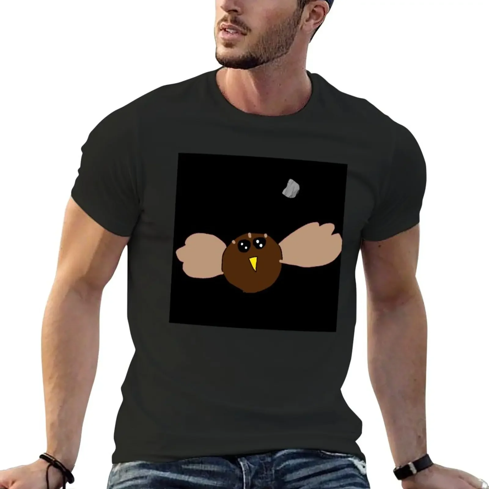 

Cute owl in the moonlight T-Shirt vintage clothes cute clothes men clothings