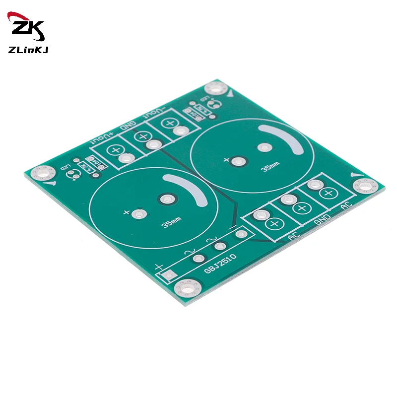 (ZYDD01) 1/3PCS 25A 단일 AC-DC 오디오 앰프 정류기 필터 전원 공급 보드 베어 PCB