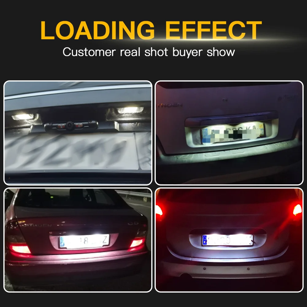 2pcs �ڵ� �ڵ��� Led ��ȣ ��ȣ�� ���� ���� Ǫ�� 206 207 407 406 306 307 5008 Tepee B9 ��Ʈ�� (B9/M49/M59) ȭ��Ʈ