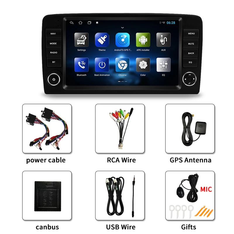 ޸    ÷̾, 2Din ȵ̵  Ŀ, GPS ׺̼, ī÷,  ׷, ML280, W164,  