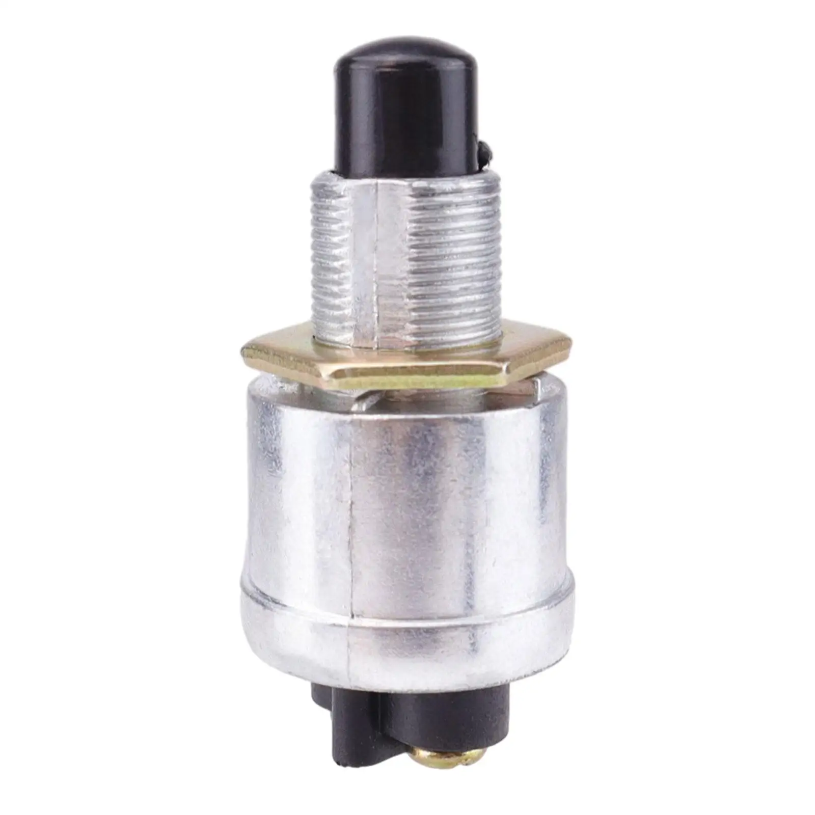 

Push Button Starter Switch 12V 50A Waterproof Aluminum Alloy Engine Start Momentary Start Switch for Boat Tractor Marine