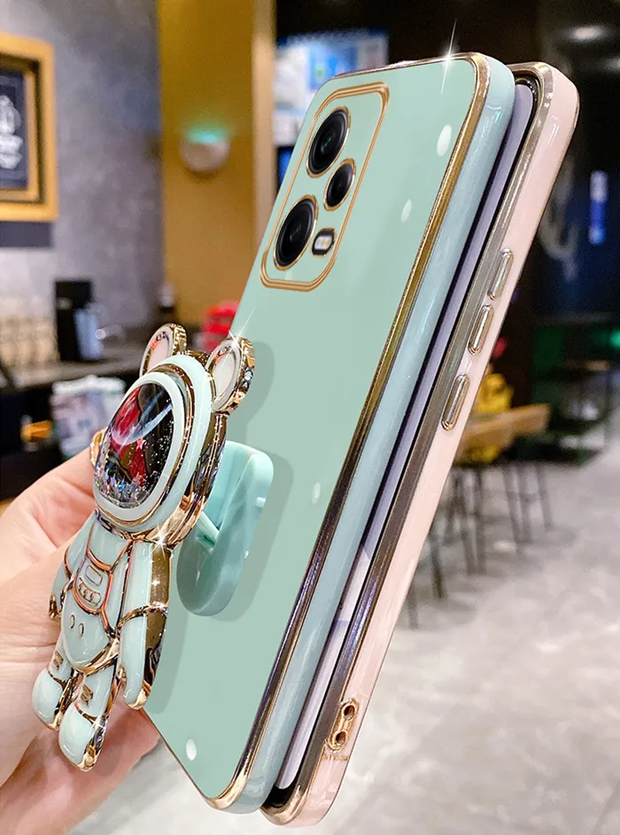 Фото Чехол для телефона Huawei P60Art P60Pro P50Pro P40ProPlus P30Lite Mate 50 40 30 30e Pro зыбучий песок 3D Блестящий медведь чехол-подставка №2