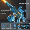 UMP45 Electric Light Water Gun Powerful Toy Machine Gun Automatic Continuous Shooting Gun Summer Beach Battle Toy for Adults Boy 5