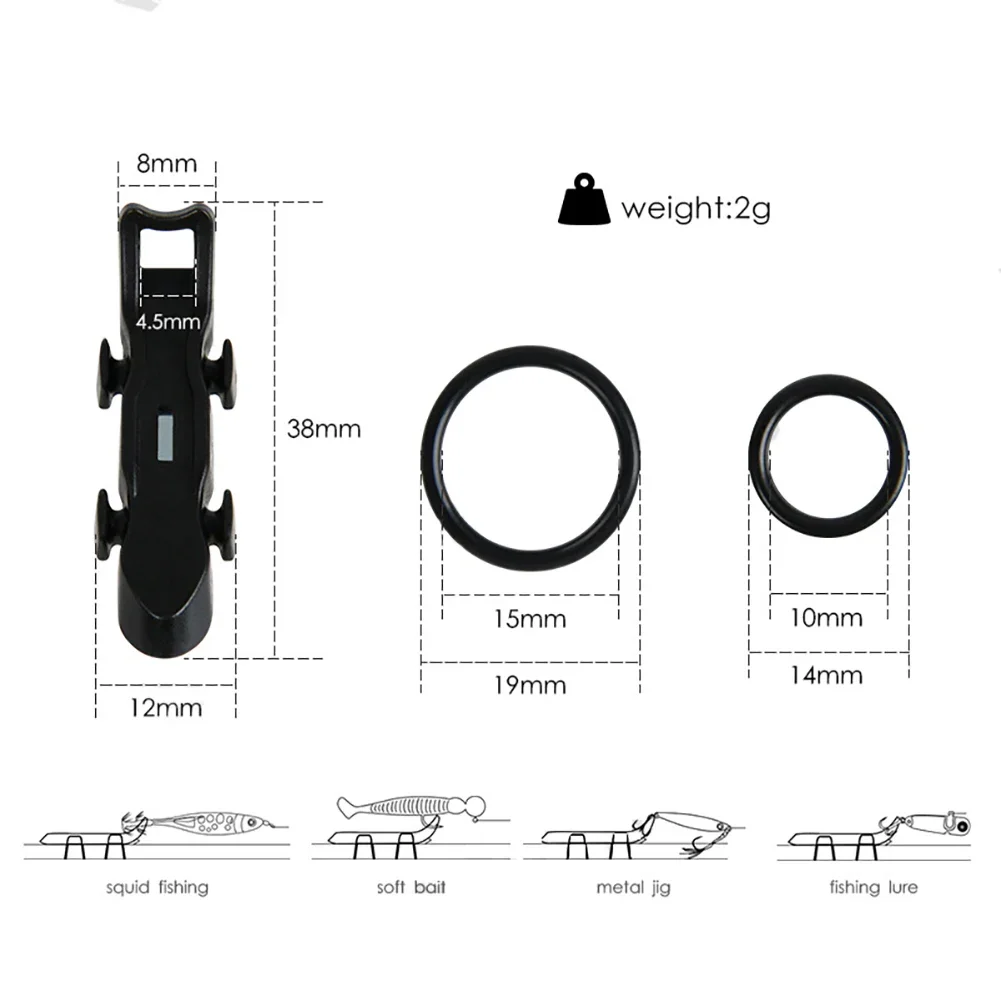 Fishing rod tool 1-5PCS magnetic hook keeper lure bait holder accessories for fishing rod