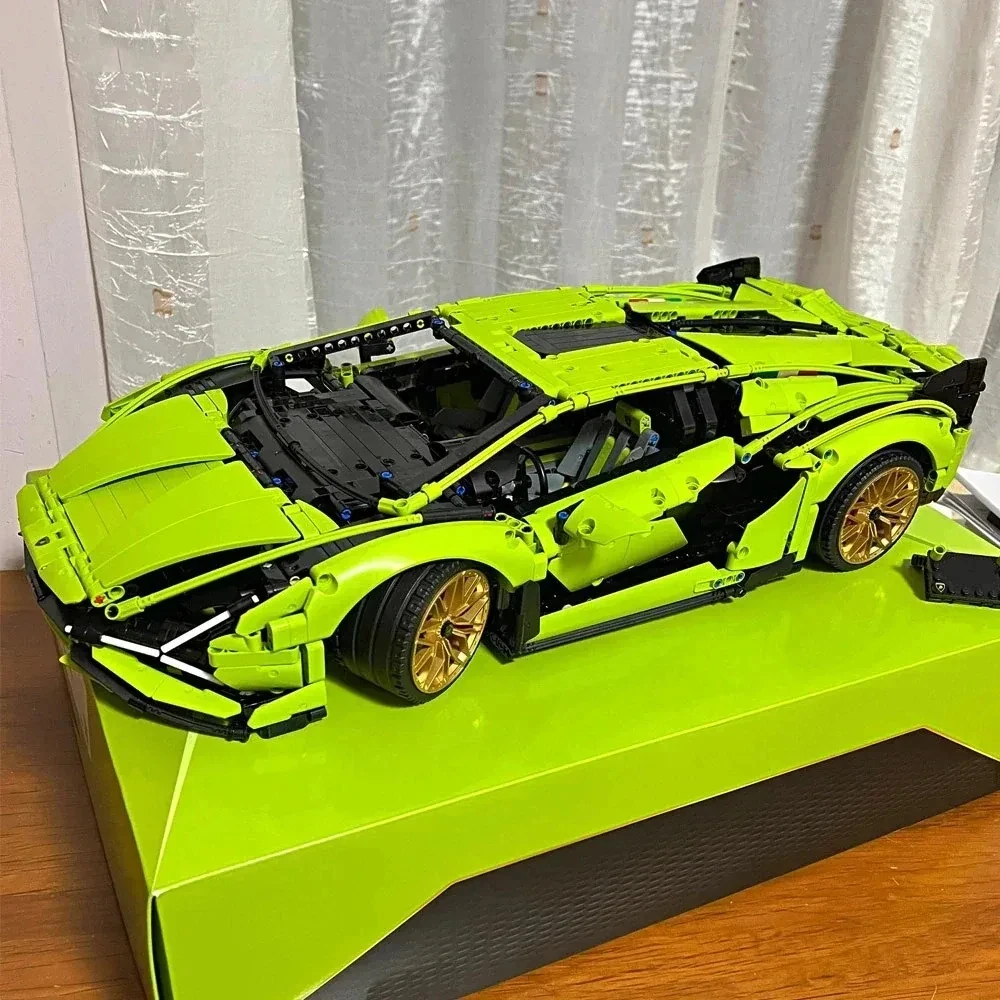 Building Block Toys 3696PCS Lamborghinied Building Blocks Compatible 42115