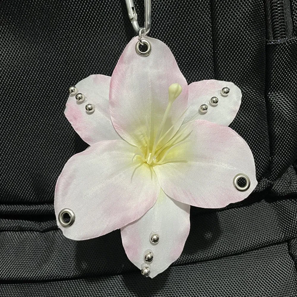 Floral Charm Keychain Pendant - Fashion Accessories