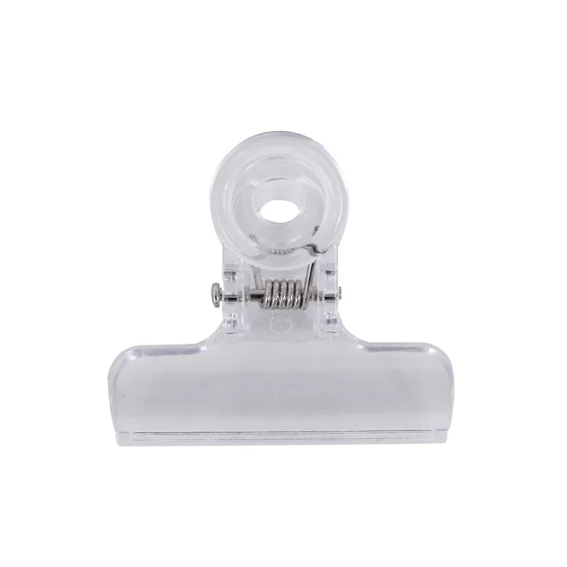 10 Transparent Binder Plastic Clips Assorted Bag Clips Sealing Food Bag Hinge for Home Office Clothesline Laundry Hanging binder clips plastic clips food clips