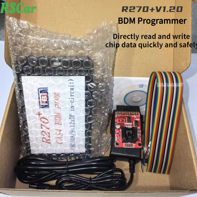 Новый инструмент программирования R270 + V1.20 BDM Prog OBD для BMW, профессиональный программатор автомобильных ключей, адаптер для сканера R270, Лучшая цена