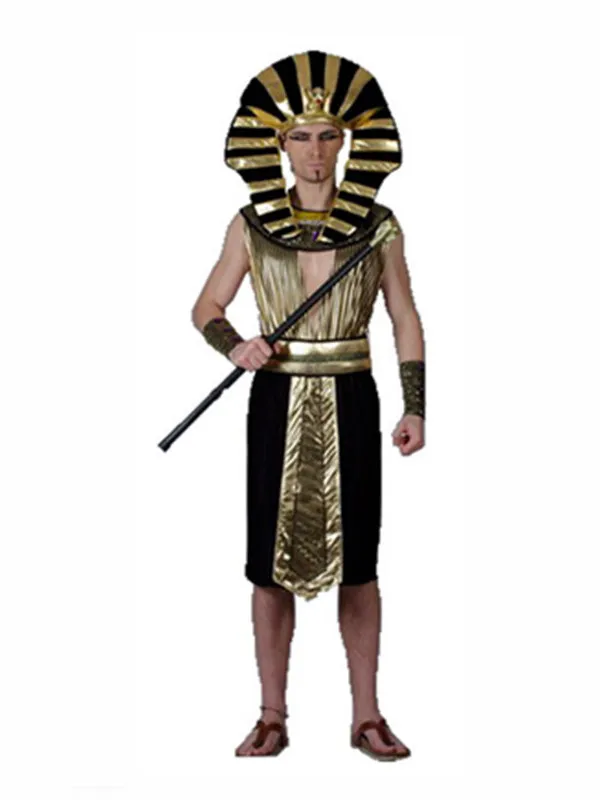 Egyptian Pharaoh Cleopatra clothes Adult Girls And Boys Halloween Csoplay Costumes New Year Performace Costumes