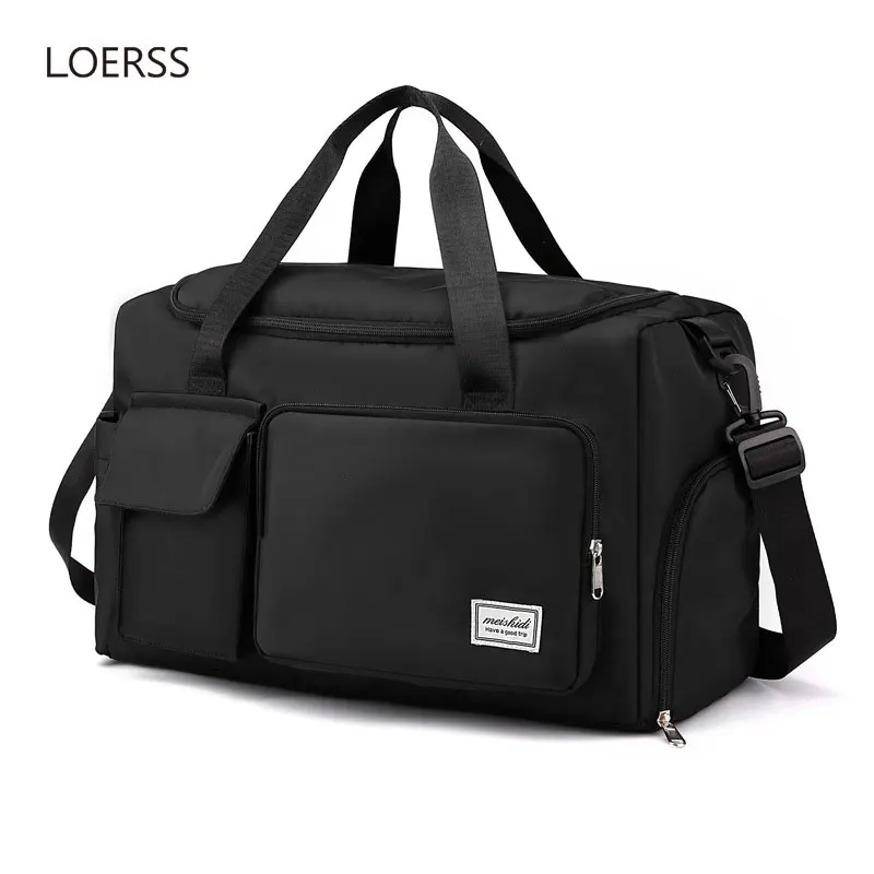 loerss-large-capacity-folding-travel-bags-waterproof-luggage-handbag-nylon-multifunctional-travel-duffle-for-women-yoga-gym-bags