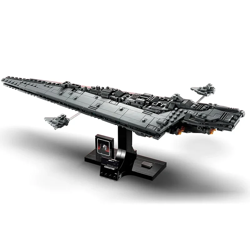 630PCS IN STOCK Executor Building Blocks Super Spaceship Model Fit 75356  Assembling Bricks Toy Birthday Gift For Children Adult 2