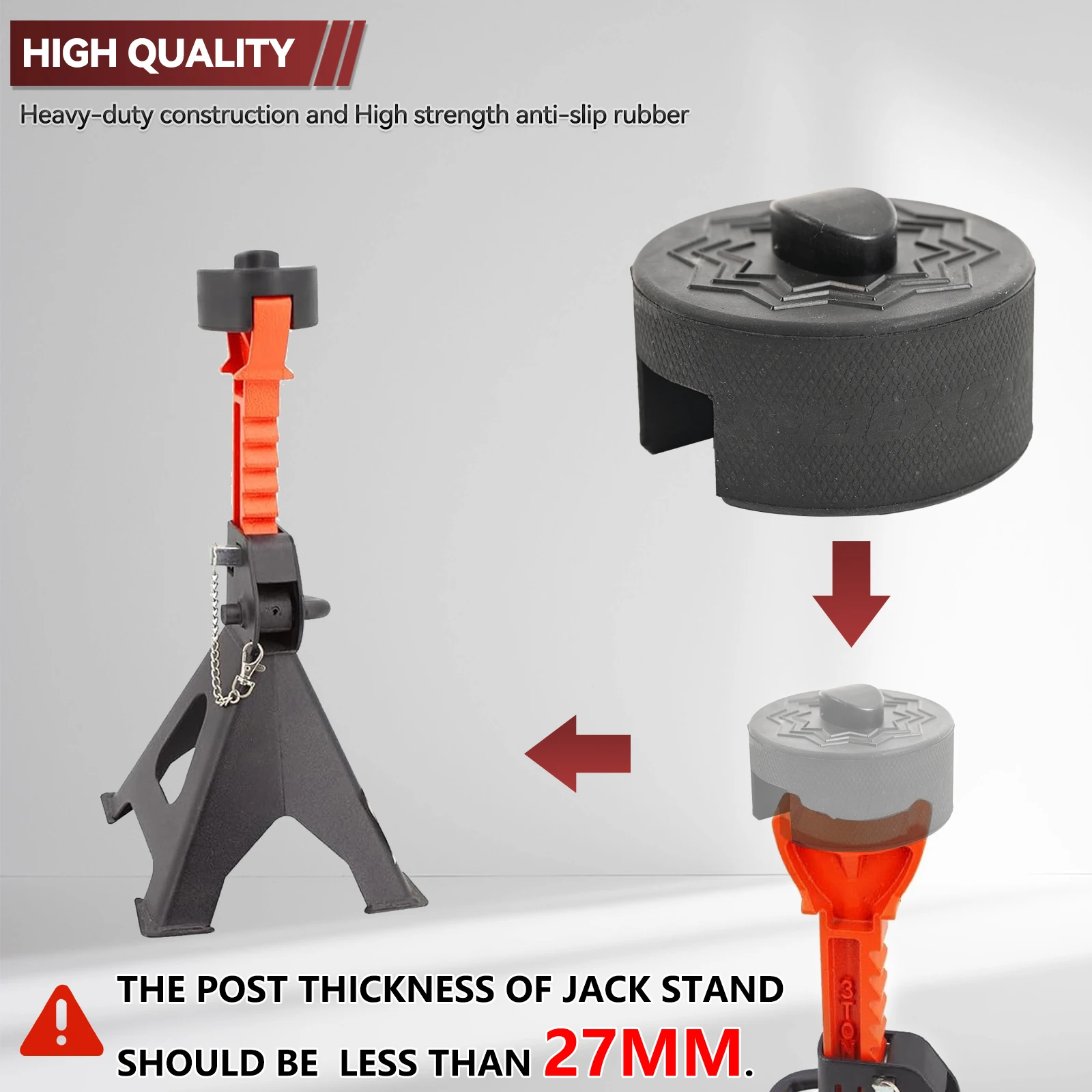Car Axle Jack Stand Adapter Rubber Pads Lift Pucks For Porsche 911 964 991 993 996 Turbo 997 Cayman Boxster Jacking Point Pad car lifting tool