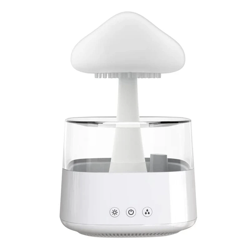 

Cloud Humidifier, Diffuser For Bedroom And Home, Cool Mist Quiet Air Humidifier, 8 Color Lights