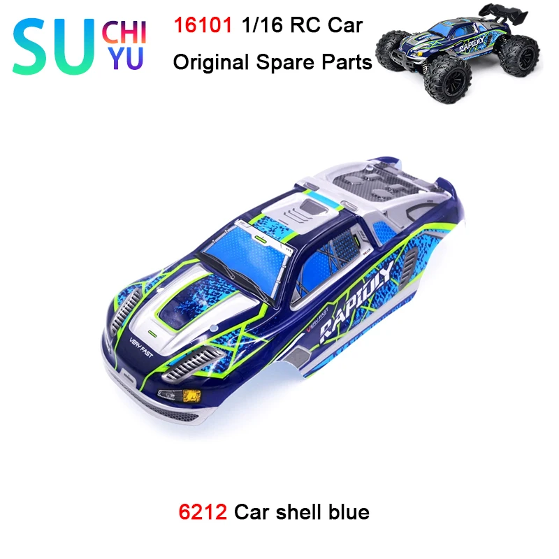 

SCY 16101 1/16 RC Car Original Spare Parts 6212 Car shell blue