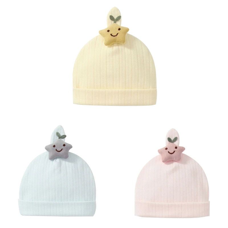

Baby Hats Star for Infant Girls Boys 0-6 Months Infant Girls Boys