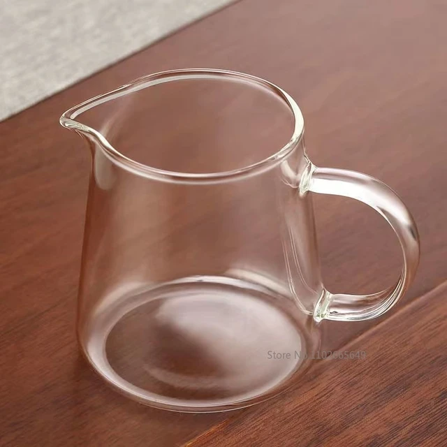 Milk Jug and Pouring Spout Small Glass Pitcher Transparent Milk Pourer Glass  Creamer Pitcher for Tea Coffee Milk Latte Espresso - AliExpress