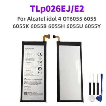 New TLp026EJ TLp026E2 2610mAh Battery For Alcatel idol 4 OT6055 6055 6055K 6055B 6055H 6055U 6055Y Battery +Free Tools