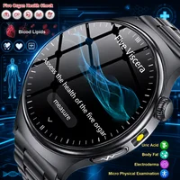 Nouvelle montre connectée 2026 de pointe pour le suivi de santé avec diagnostic IA, ECG+PPG, mesure précise de l'acide urique, de la tension artérielle, de la masse graisseuse et de la santé des cinq organes, avec fonction d'appel. 1