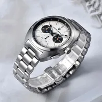 PAGANI DESIGN New Sport Luxury Man watch 100M Waterproof Luminous VK63 Chronograph ARSapphire mirror Stainless steel Watch men 3