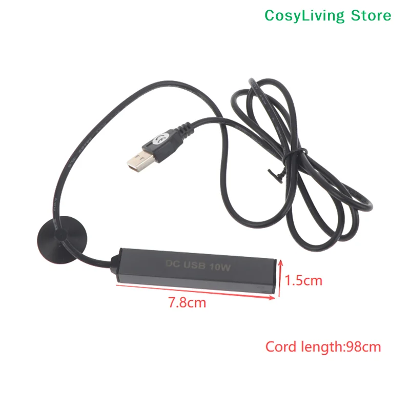 [CL]미니 5/10W USB 수족관 히터, 소형 어항 온도 조절기, 온도 조절 히터[CL]