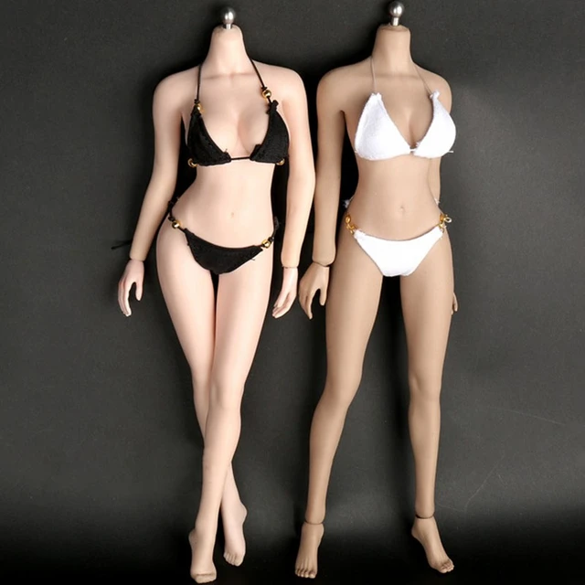 2 Piezas 1/6 Mujeres Calzoncillos Ropa Interior Lencería para