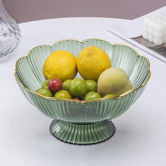 Decorative Fruit Bowl Stainless Steel Large Modern Best Plastic