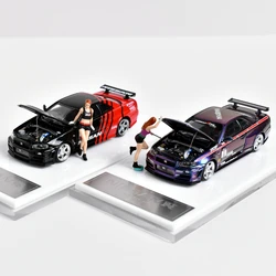 Time Micro TM 1:64 GTR R34  Car Model