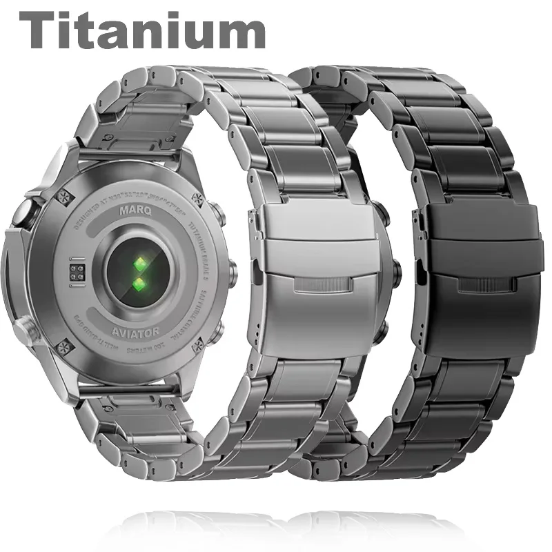 Premium Titanium Alloy Strap - Durable Replacement Wristband