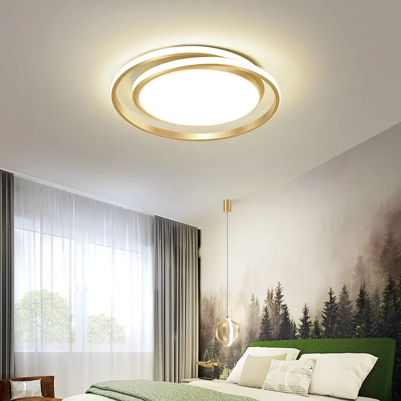 Modern Minimalist White Black Led Ceiling Lamp Living Room Bedroom Study New Type Chandelier Indoor Lighting Decorative Fixtures