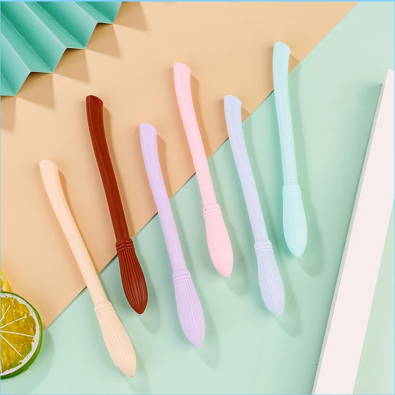 

48 Pcs Creative Broomstick Gel Pens Set Macaroon Color Broom Cute Stationery Office Supplies Back To School