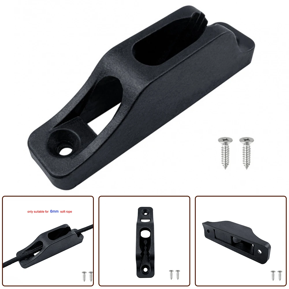 Seilspanner für Marineyachten, Schiebe-Nylon-Klampe, 6mm weiches Seil, Marineyachttouren, Segelzubehör – Detail 16