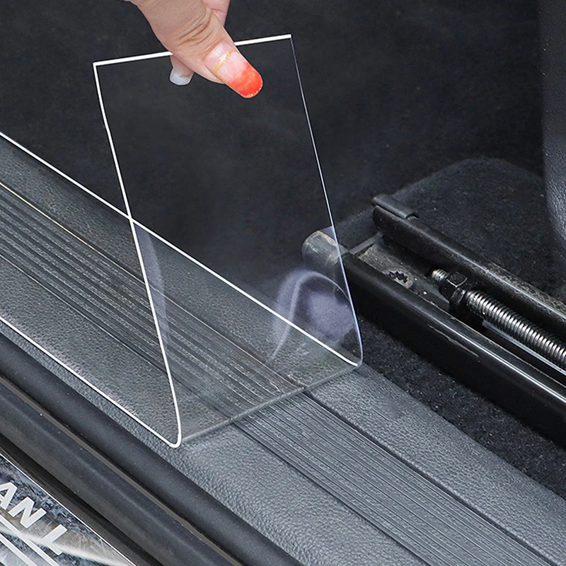 Transparent Anti-Scratch Car Door and Trunk Sill Protector Film