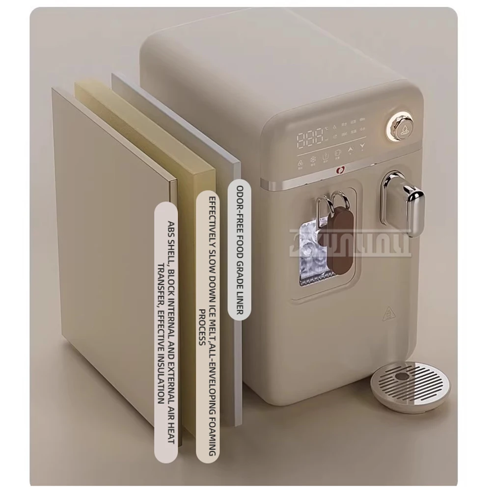 Countertop Ice Maker Hot and Cold Water Dispenser