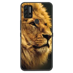 Umidigi Soft Silicone Print Black Protective Case Cover for Umidigi A9 Pro (49)