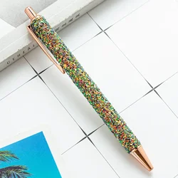 Rose Gold Glitter Ballpoint Pen - Elegant Stationery & Promotional Gift (Sequin gradient)
