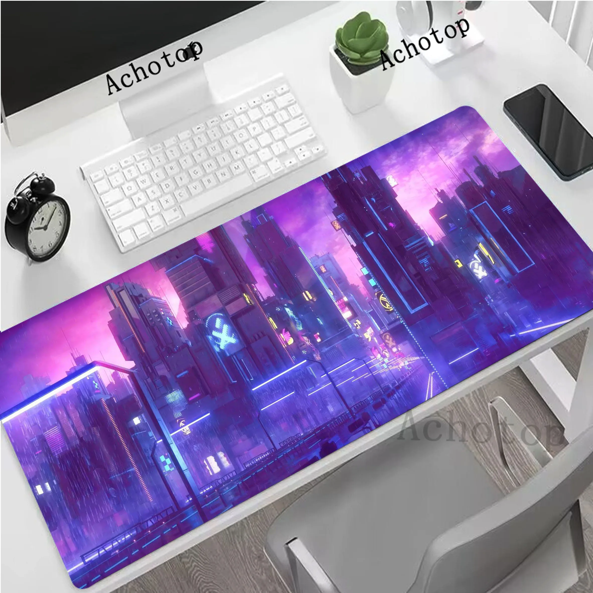 

Neon Soft Computer Mouse Pad Gaming Mouse Mat Gamer XXXL Large Mousepad Game Desk Pads Anti-slip Rubber Коврик Keyboard Mats