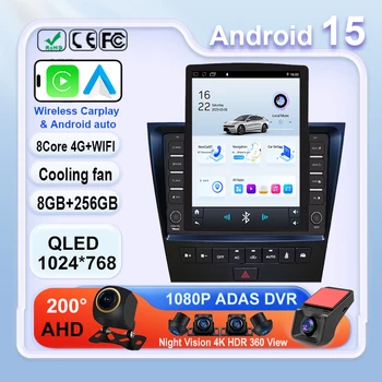 Autoradio Per LEXUS GS300 GS350 GS 400H 2004-2011 Navigazione GPS Multimediale carplay Auto Android 15 WIFI 4G 2din 9.7 pollici