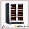 Compressor Double door Wine Cooler with LED Digital Control 3