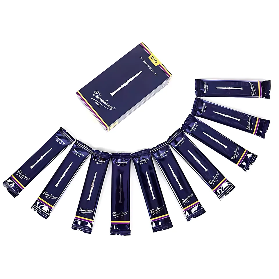 Vandoren Bb クラリネット トラディショナル リード;10 個入り