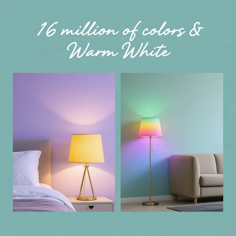 Smart LED Bulb Cozylife WiFi E27 9W Bubble Dimmable Voice Control RGBCW 85-265V Smart Life Support Alexa Google Home