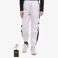 Nike véritable automne femmes tissé manchette mode pantalons de sport CJ7347-010 4