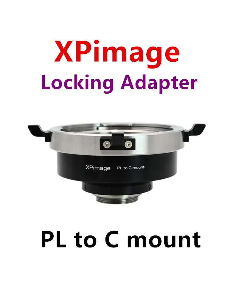 Cine Pl Lens To C Mount Cine Camera Adapter Pl-C Mount Per Arri,Bolex H16,Dalsa,Hikvision,Flir,Basler,Lumenera,Vieworks Pl-C