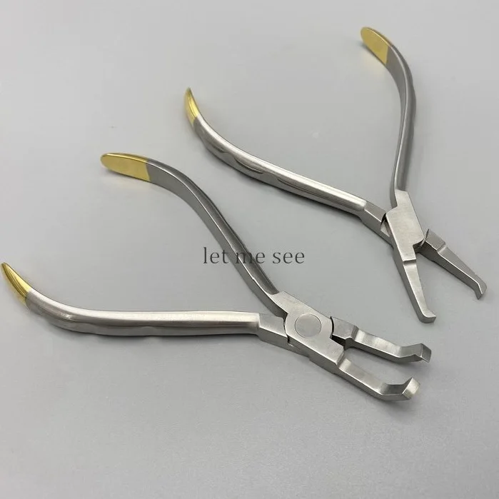 Dental Posterior Teeth Bracket Removing Pliers Cutting Adhesive Part