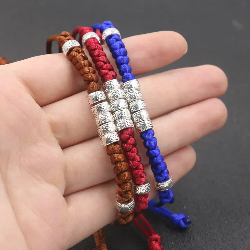 Tibetan Buddhist Rope Woven Bracelet Men Red Thread Charm Couple Friendship Bracelets For Women Girl Jewelry Buddha Pulseira bracelet jewelry