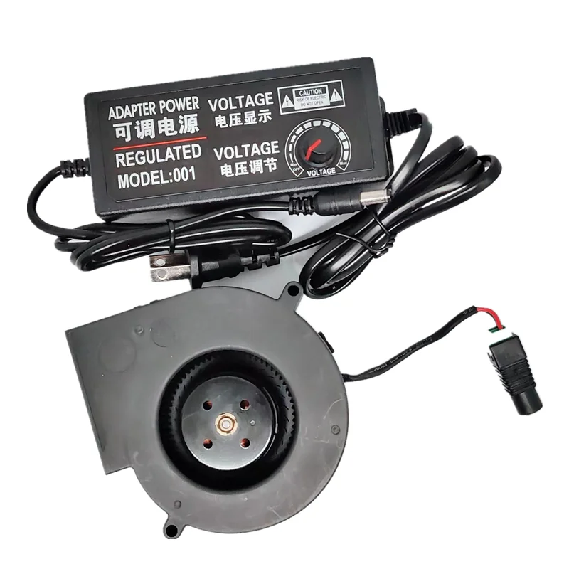 Violento, BFB1012UH, DC 12V, 6.00A Ventilador Portátil, Regulação de Velocidade