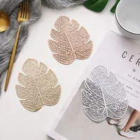 1pcs Heat Insulation Table Placemats Dining Table Mat Drink Cup Coasters Glasses Kitchen Mat PVC Non-Slip Hot Pad Placemat 4
